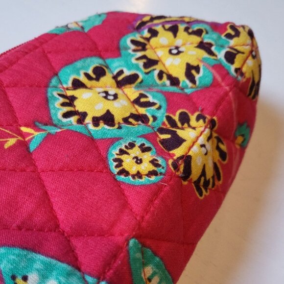 Vera Bradley Retired Rumba Pattern Case Pencil Makeup Pouch - Picture 8 of 16